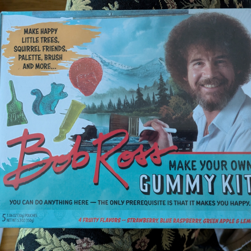 Bob Ross Make Your Own Gummy Kit - Multicolor